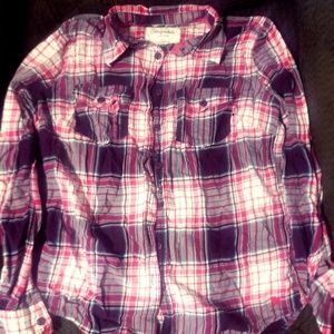 Long-sleeved Aeropostale Flannel